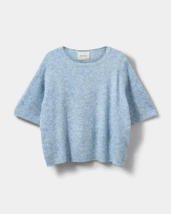 CERINSY KNIT - Light Blue Melange