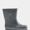 CHANTISB RUBBER BOOT - Black w silver
