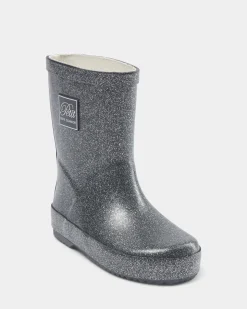 CHANTISB RUBBER BOOT - Black w silver