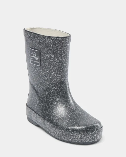 CHANTISB RUBBER BOOT - Black w silver