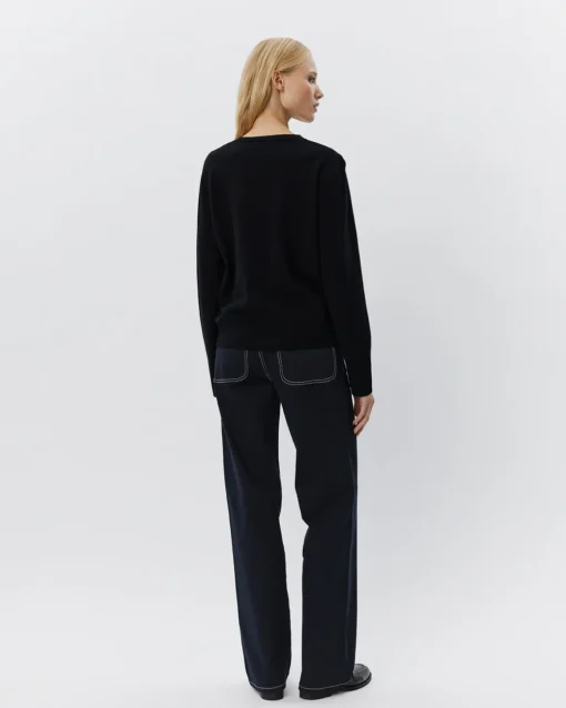 CISSESW CARDIGAN - Black