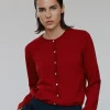 CISSESW CARDIGAN - Red