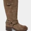 CLARISSASW BOOT - Dark sand