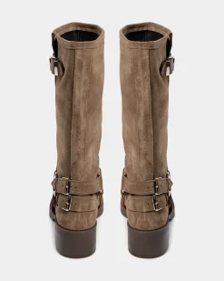 CLARISSASW BOOT - Dark sand