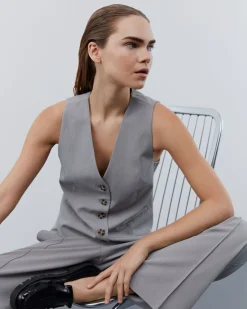 CLEOHSW VEST - Grey