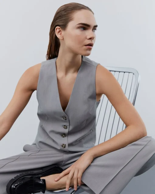 CLEOHSW VEST - Grey