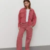 CORALIESW JACKET - Red Striped