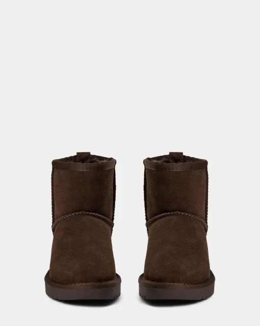 DICTESY TEDDY BOOT - Dark brown