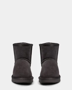 DICTESY TEDDY BOOT - Dark grey