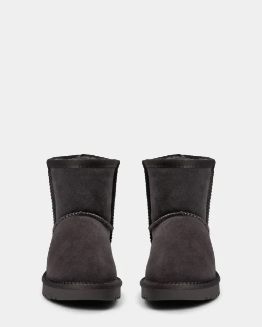 DICTESY TEDDY BOOT - Dark grey