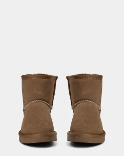 DICTESY TEDDY BOOT - Dark sand