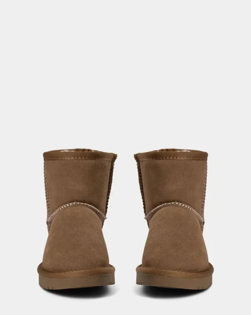 DICTESY TEDDY BOOT - Dark sand