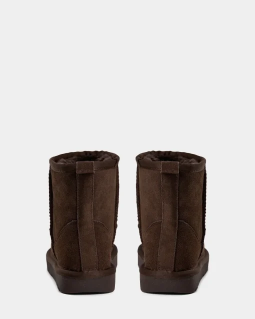 DICTESY TEDDY BOOT - Dark brown