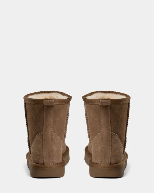 DICTESY TEDDY BOOT - Dark sand