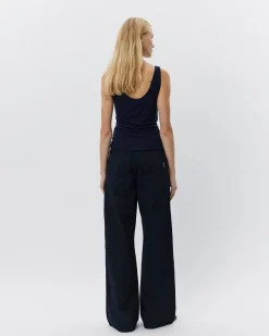 DIZASW TOP - Dark blue