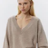 EDENSW SWEATER - Brown melange