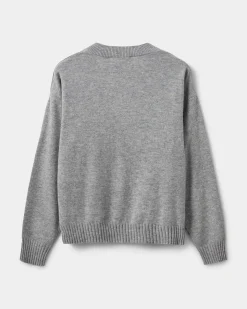 EDENSW SWEATER - Grey melange