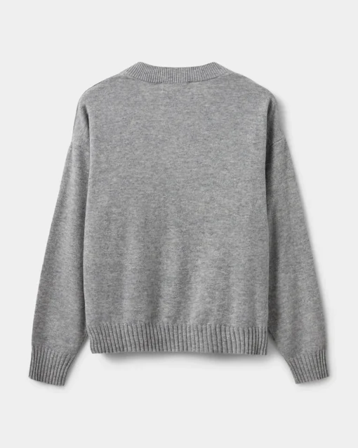 EDENSW SWEATER - Grey melange