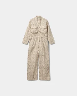 EILASW JUMPSUIT - Antique White
