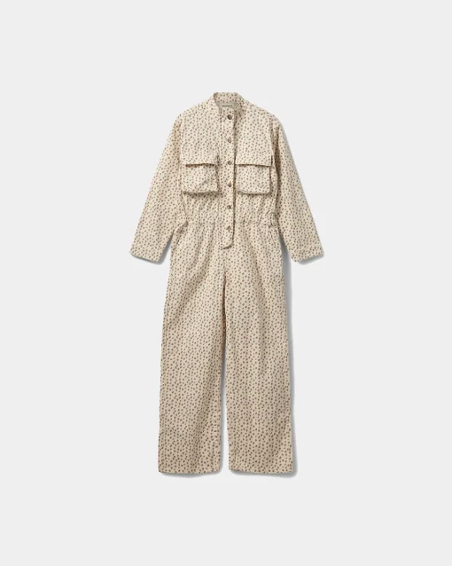 EILASW JUMPSUIT - Antique White