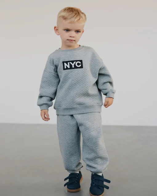 ELISSK SWEATSHIRT - Grey melange