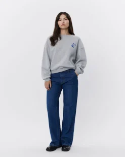 ELISW SWEATSHIRT - Grey mel