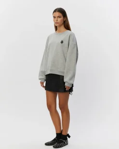 ELISW SWEATSHIRT - Grey melange