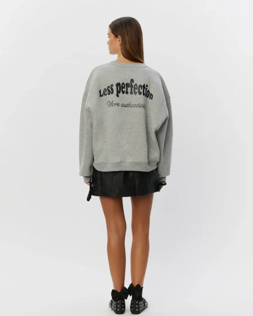 ELISW SWEATSHIRT - Grey melange