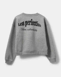 ELISW SWEATSHIRT - Grey melange