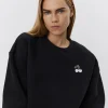 ELISW SWEATSHIRT - Washed black