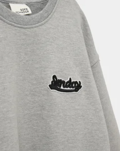 ELISY SWEATSHIRT - Grey melange