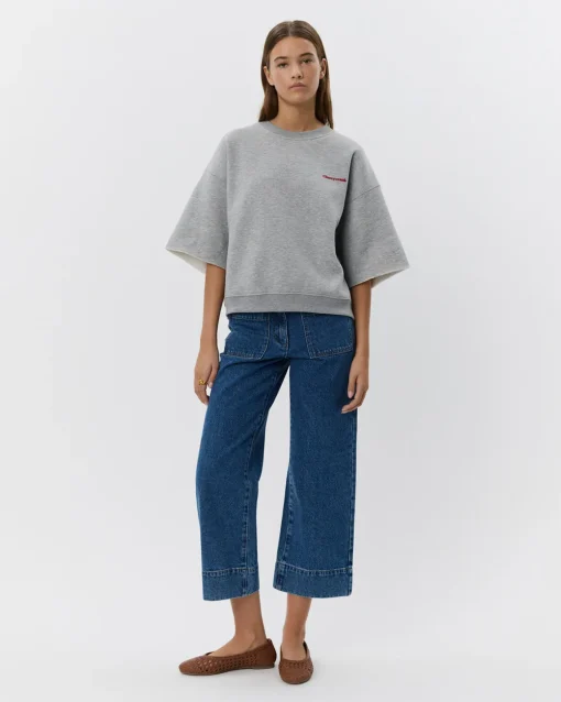 ELOISESW SWEATSHIRT - Grey melange