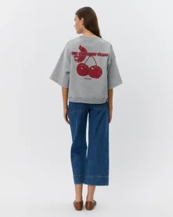 ELOISESW SWEATSHIRT - Grey melange