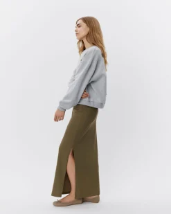 ENASSW SKIRT - Olive Leaf