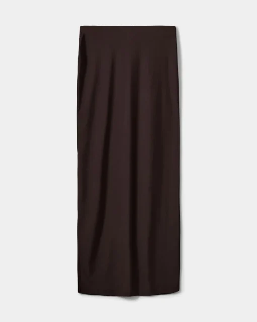 ENASSY SKIRT - Brown Fudge