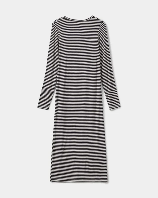 FACITASY DRESS - Navy Striped