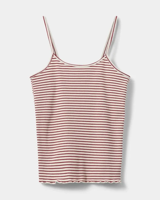 FAUNASW TOP - Red Striped