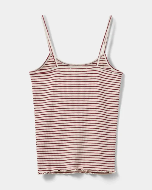 FAUNASW TOP - Red Striped