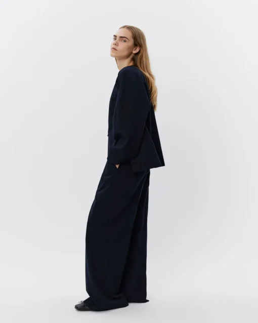 FENNASW BLAZER - Navy