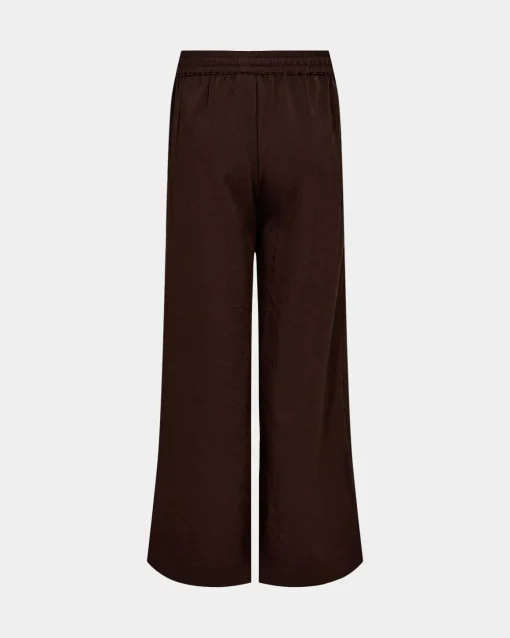 FIASY HIGH WAIST TROUSERS - Brown Fudge