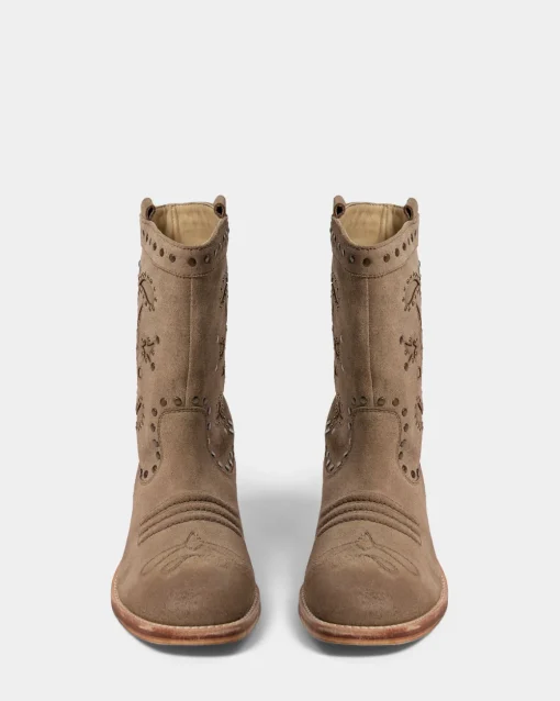 FRIDASW BOOT - Dark sand
