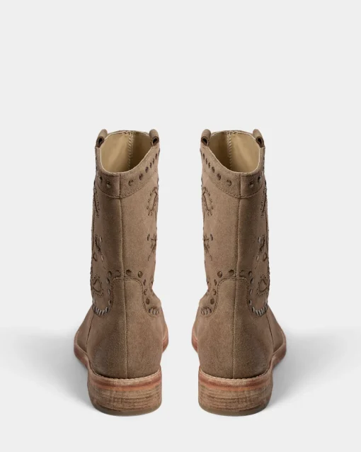 FRIDASW BOOT - Dark sand