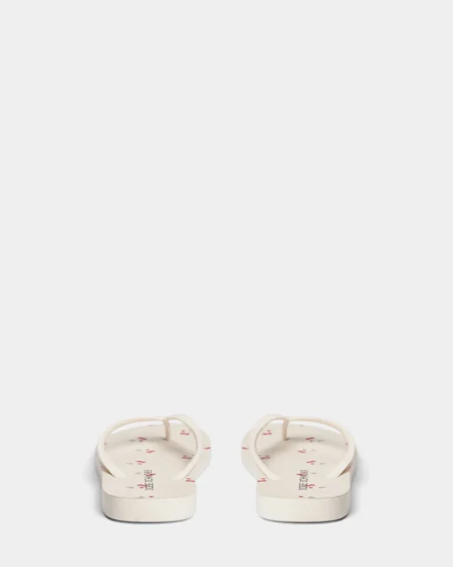 FRIDASY SANDAL - Off White AOP Cherry