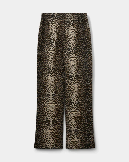 GABBISW SWEATPANTS - Light brown leopard