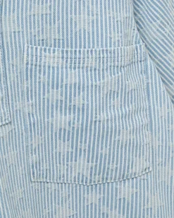 GIANNASW BLOUSE - Light blue