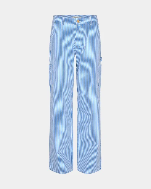 GITTESW TROUSERS - Blue