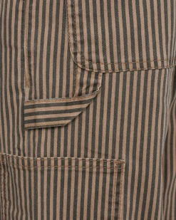 GITTESY TROUSERS - Chocolate brown