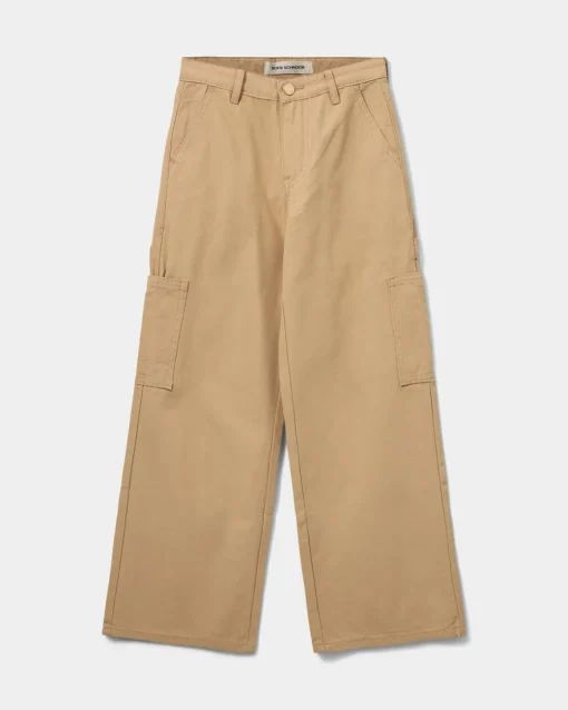 GitteSY Trousers - L beige