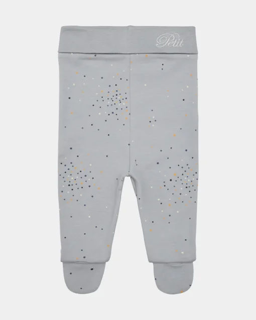 HALFDANSB TROUSERS - Dusty Blue w Star