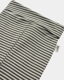 HALFDANSB TROUSERS - Green striped